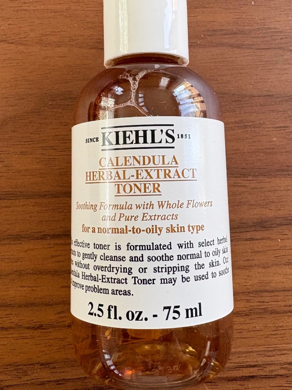 Kiehl’s 1851 Calendula Herbal-Extract Toner 2.5oz
